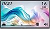 MSI 15.6 PRO MP165 E6, Enterprise Portable Monitor, FHD, Flat, 16:9, IPS, 60Hz 4ms