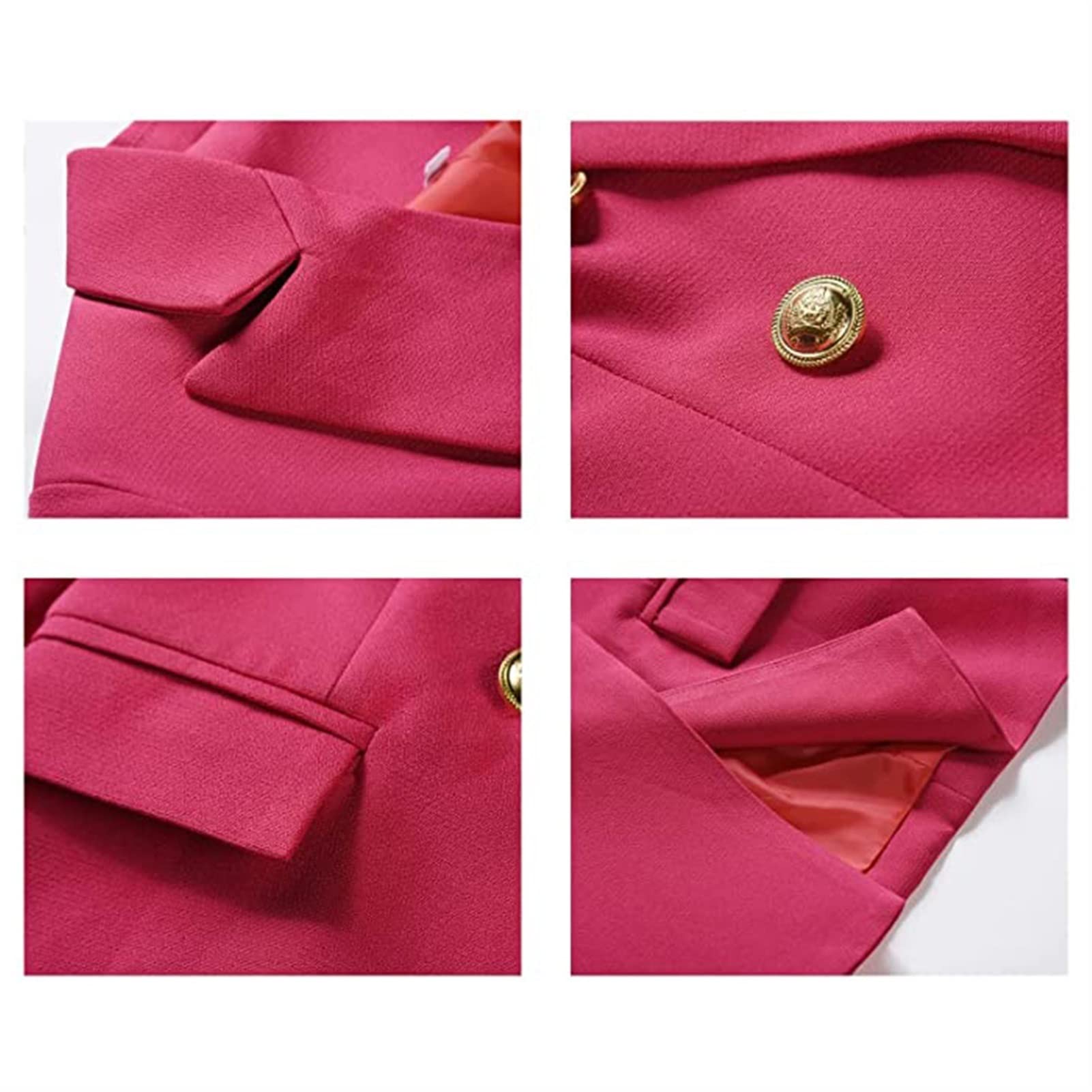Damen Lange Mantel Jacke Frauen Blazer doppelreihig Lange Ärmel Büro schicke Oberteile Mantel weibliche lässige Oberbekleidung