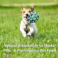 Vista 6 de PS para perros 100% hipoalergénico comida para perro–No más lamerse y rascarse la piel–resuelve las alergias naturalmente–No más tragos