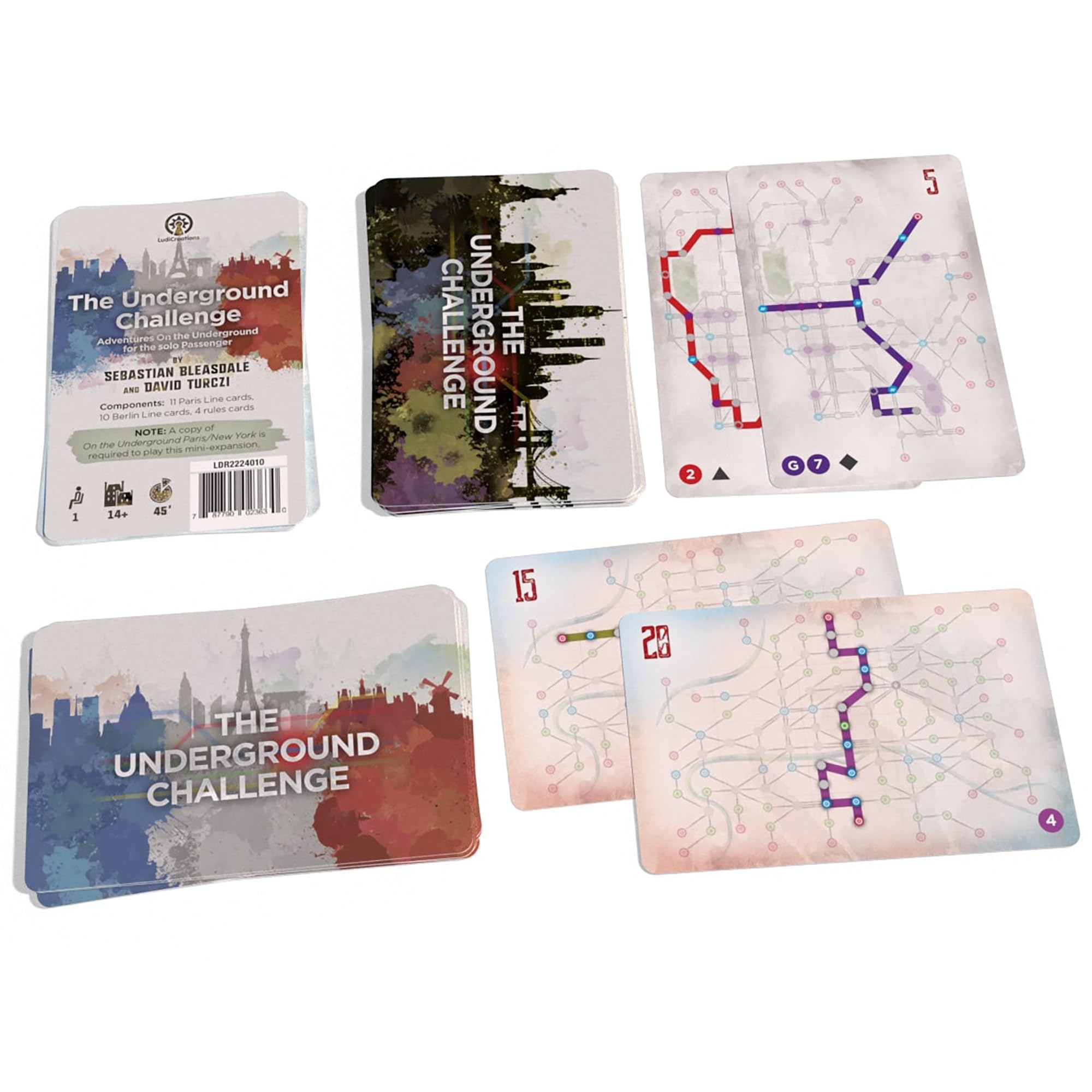 Amazon.com: LudiCreations: The Underground Challenge: Paris/New