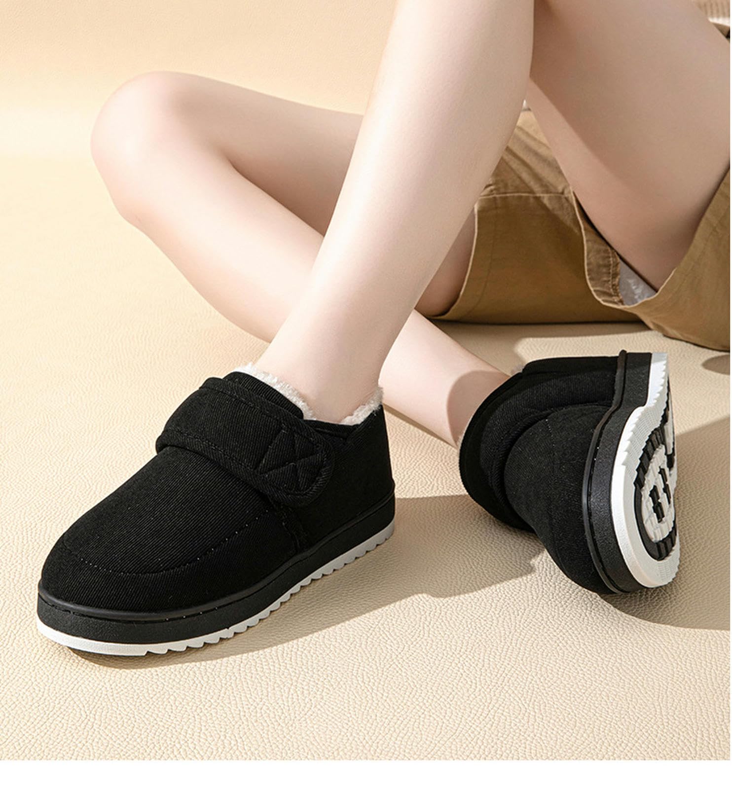 Pantofole Scarpe per Uomini E Donne Autunno E Pannelli da Uomo Inverno Semplici Pantofole alla Moda Pantofole Resistenti alle Pantofole di Cotone Caldo-claret-40-41