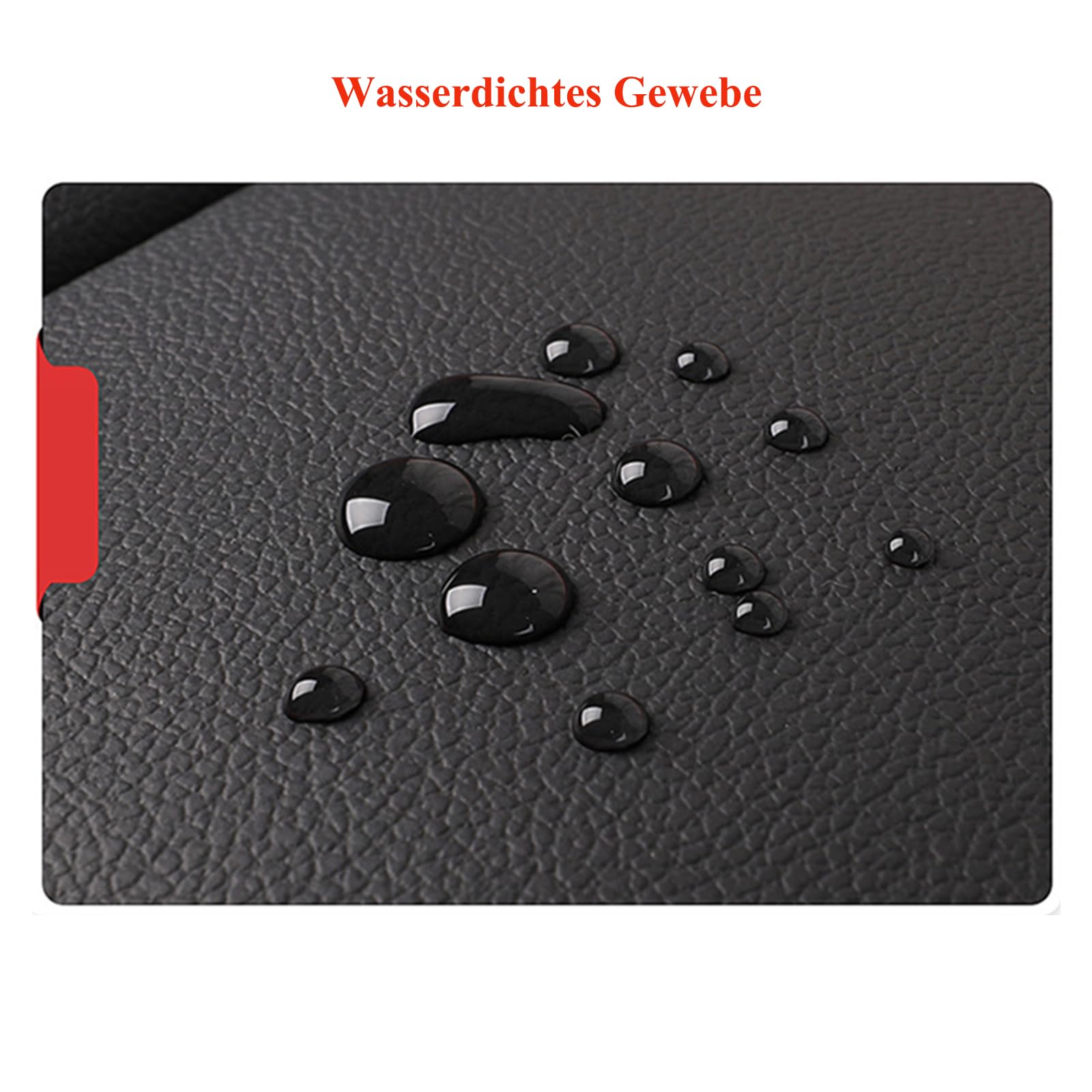 Housse de siège Avant 1 pièce – Cuir PU Respirant et Durable – Protection de siège Universelle pour Voitures, SUV, berlines et camions