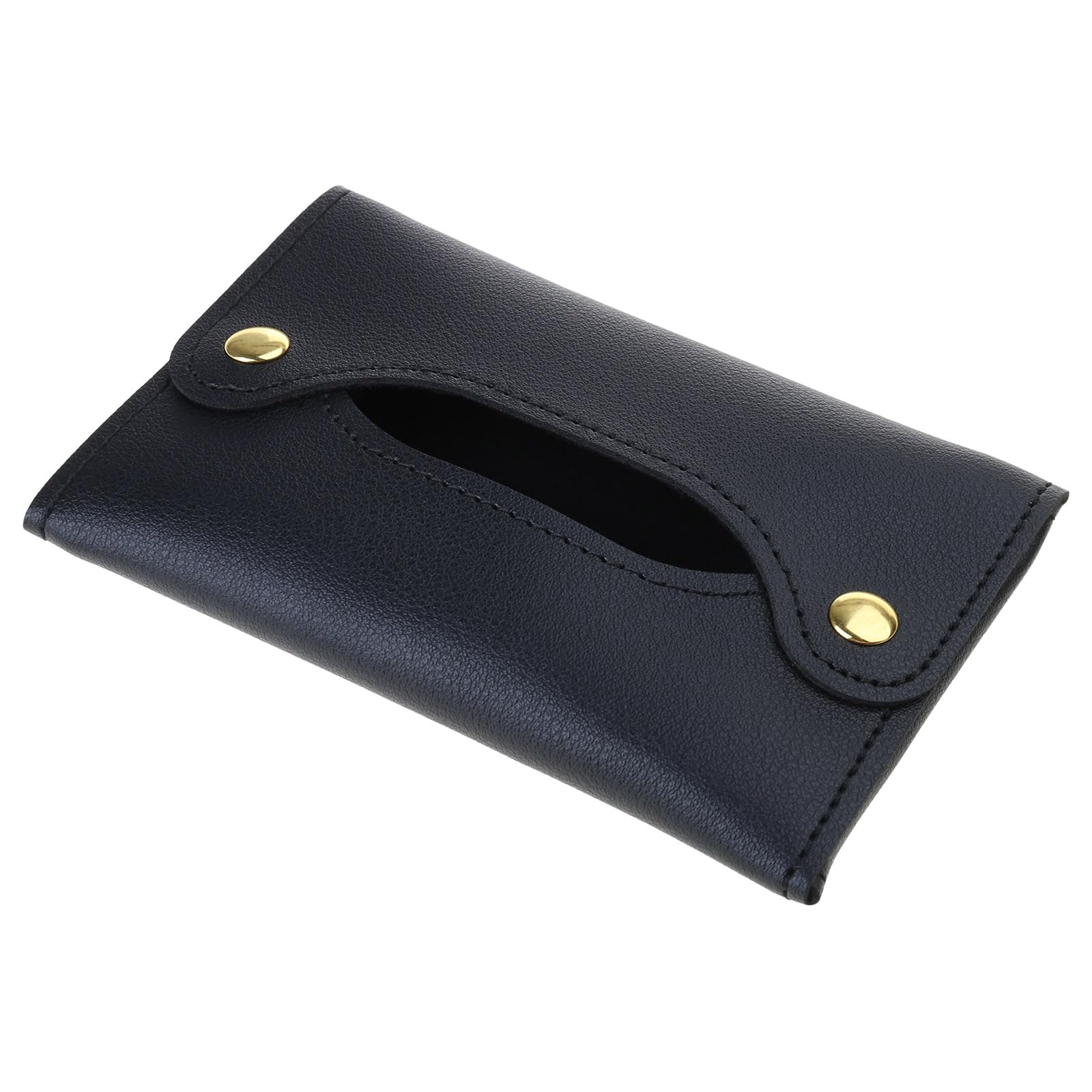Functional Tissue Dispenser Pouches Portable Tissue Holder Case Sturdy PU Leather Paper Dispenser for Convenience Soft Storage