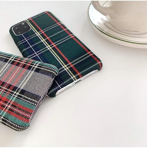 Miniatura 5 de Funda de teléfono a cuadros, funda de tela de franela para iPhone 161514131211 Pro Max Plus Mini SE 2020 X XS Max XR Funda de tela de tela de