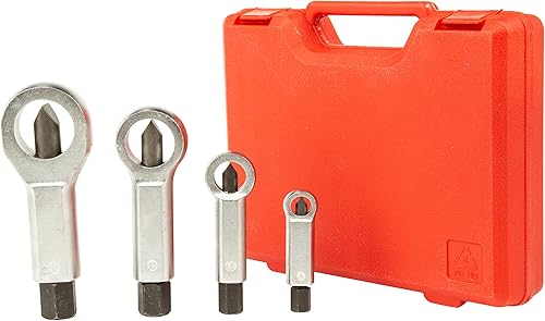 Miniatura 6 de Herramienta divisora de tuercas de metal resistente, herramientas de división de extracción de tuercas de tornillo dañadas rotas y dañadas,