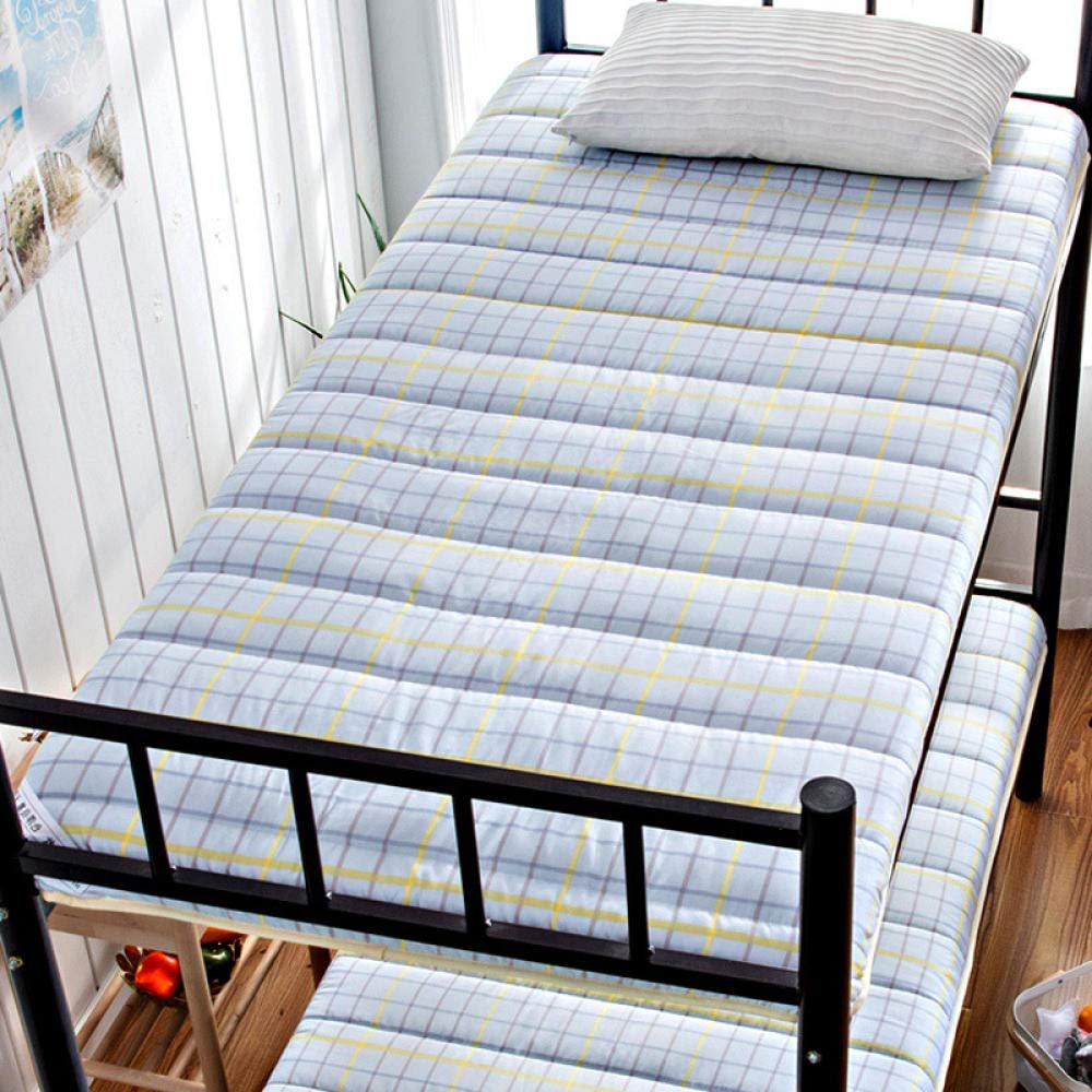 zlzty Foldable Mattress,Tatami Mattress,Student Dormitory Folding Mattress,Foldable Mattress,Thick Soft Multi-Function Cushion Bedroom Camping@G_90*200cm