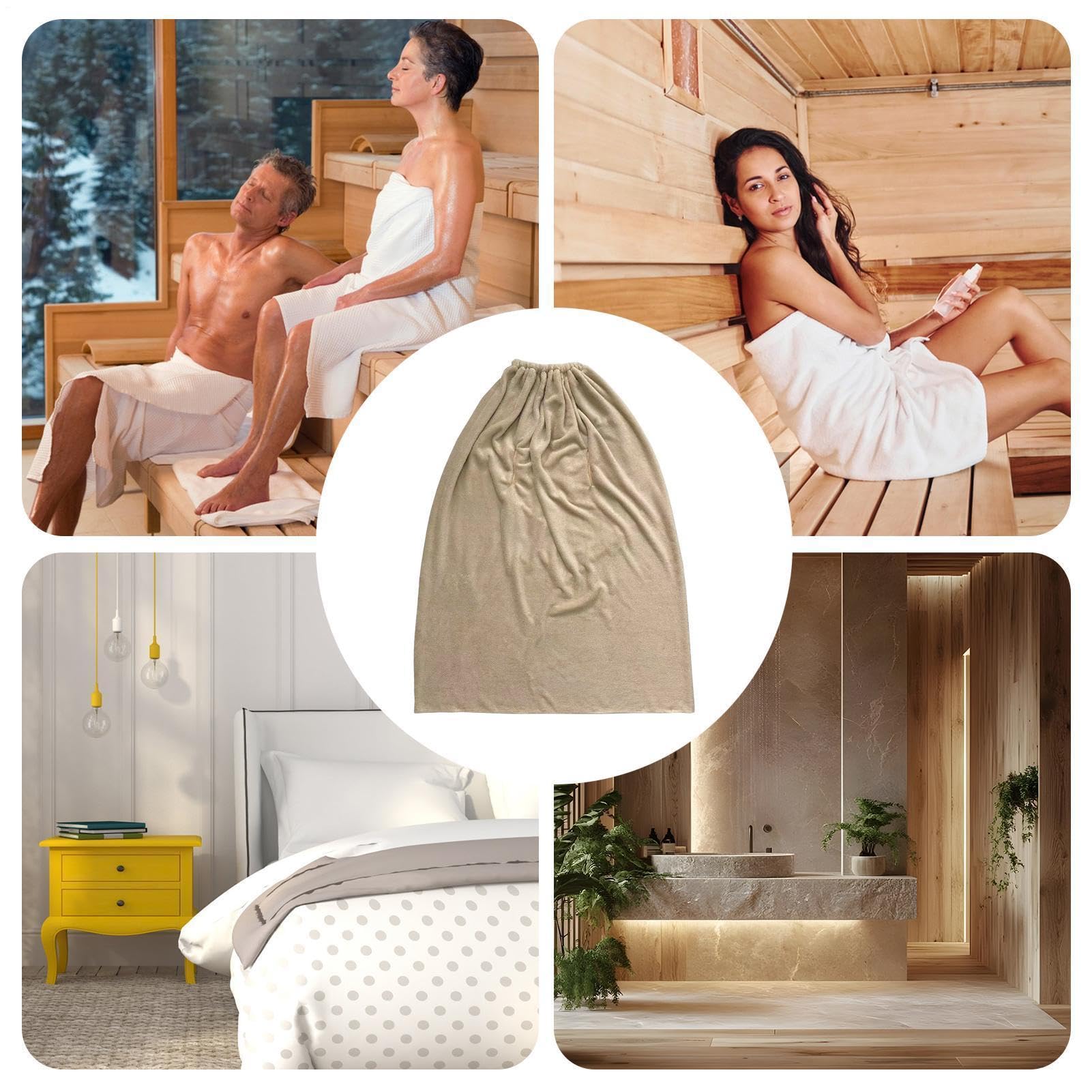 Accappatoio Spa Leggera Morbida Asciugatura Rapida | Accappatoio da Doccia e Bagno Donna Asciugamano per Compleanno Regalo Relax Libero Casa Viaggio Hotel