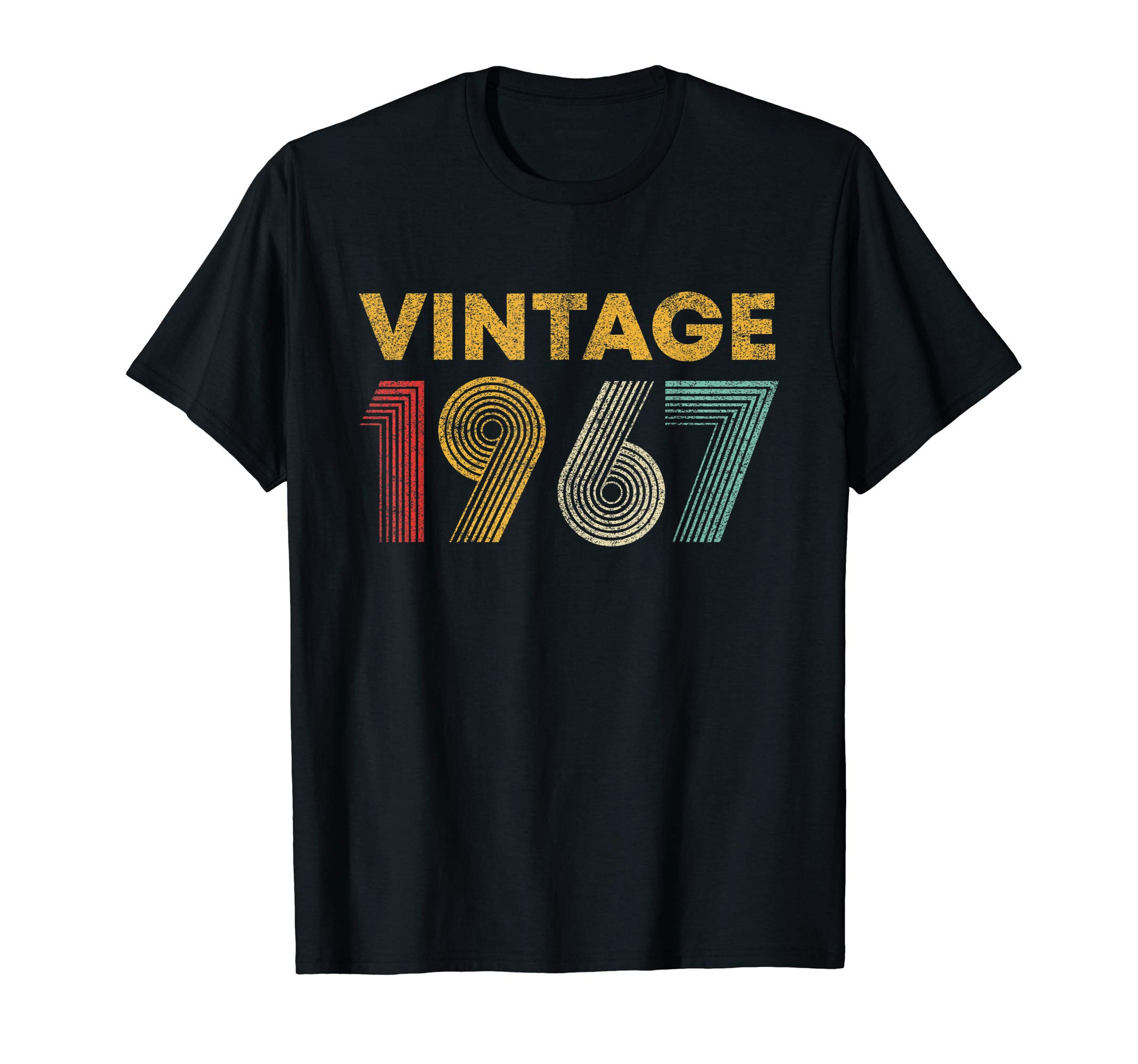 Vintage 1967 58th Birthday Gift Men Women 58 Years Old T-Shirt
