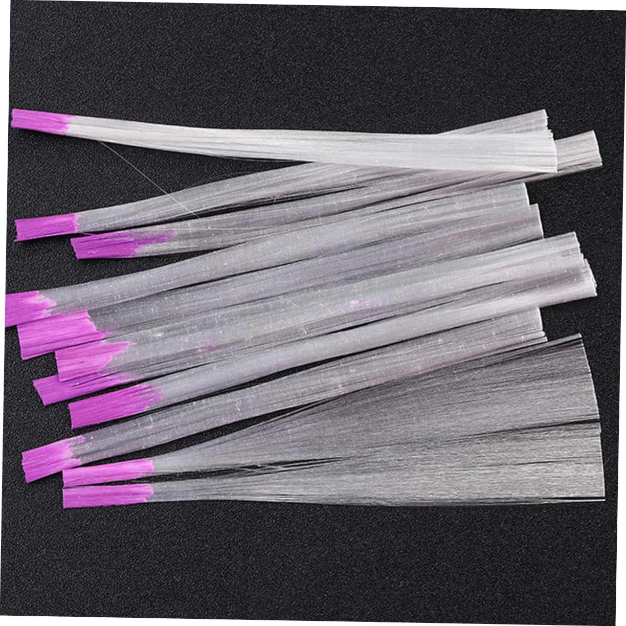 FRCOLOR 3 Set Di Manicure Per Unghie Artistiche in Fibra Unghie Estese in Fibra Estensione Per Manicure in Fibra Unghie in Fibra Di Per Uso Domestico 100 Pezzi * 3
