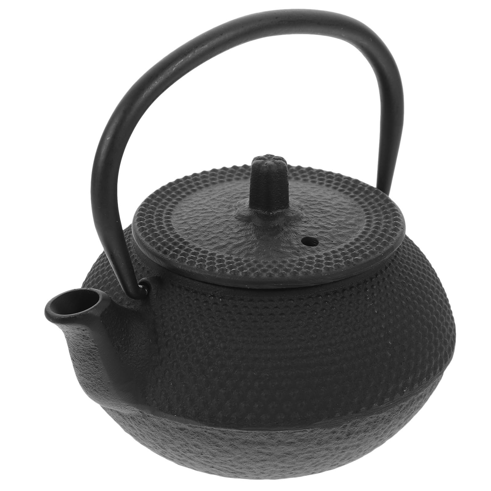Théière en fonte noire 300ml infuseur ébullition maison salon de thé