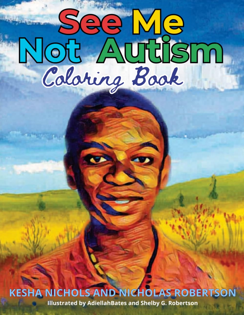 See Me Not Autism Coloring Book