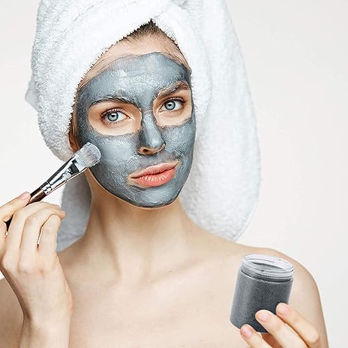 Miniatura 5 de Eternal Moment Paquete de 36 tarros de plástico de 3 onzas redondos transparentes para cosméticos con tapas blancas, perfectos para loción, slime,