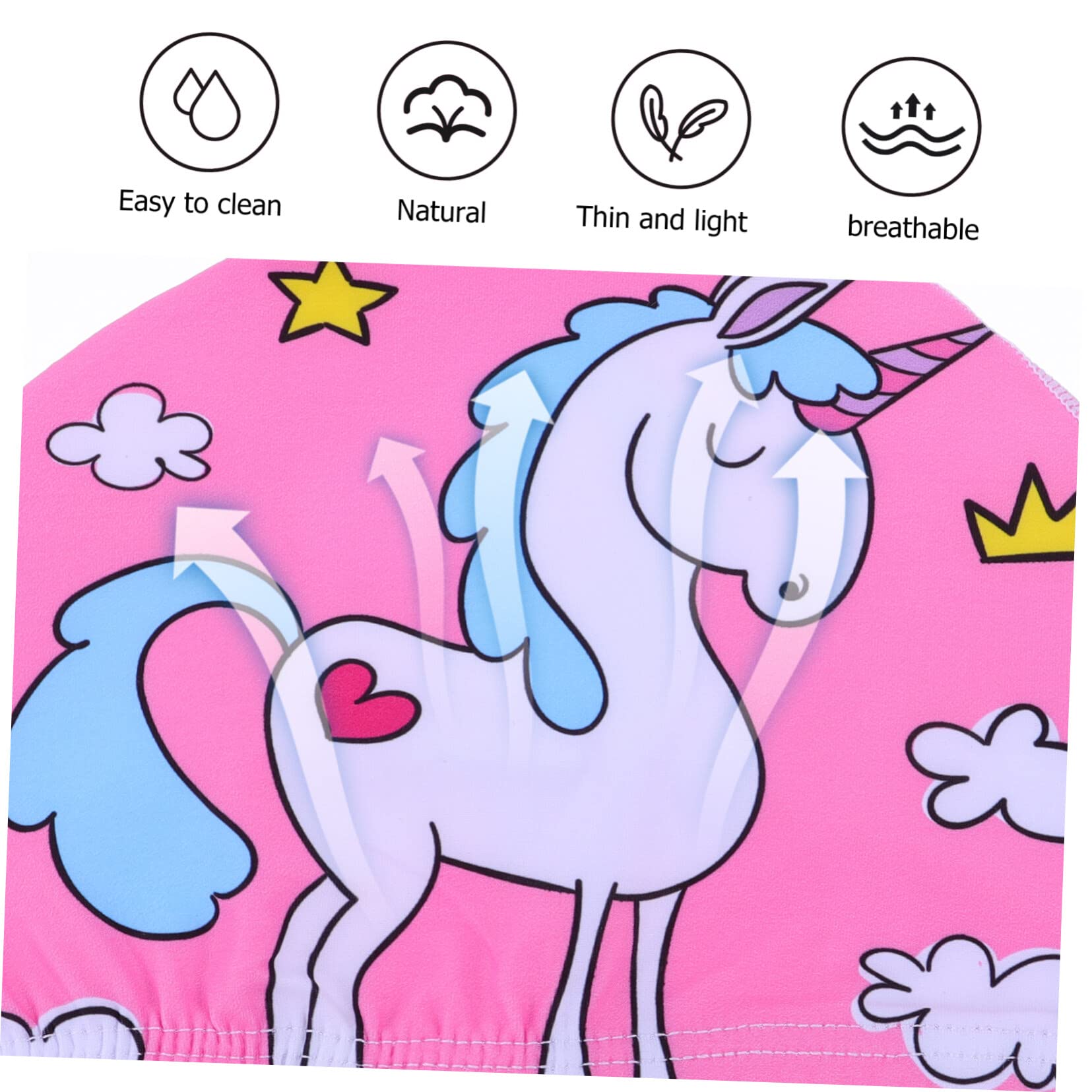 Didiseaon 9pezzi Cuffie Per Cuffie Elastiche Impermeabili Cartoon Protezione Per e Comfort