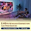 HRYYDS Consola de Juegos Retro 2026 Pro, HDMI 4K Game Stick, Más de 40,000 Juegos | Plug & Play para TV / Controles Inalámbricos Dobles / Soporta 23 Emuladores / Noches de Juegos en Familia / 64GB 7