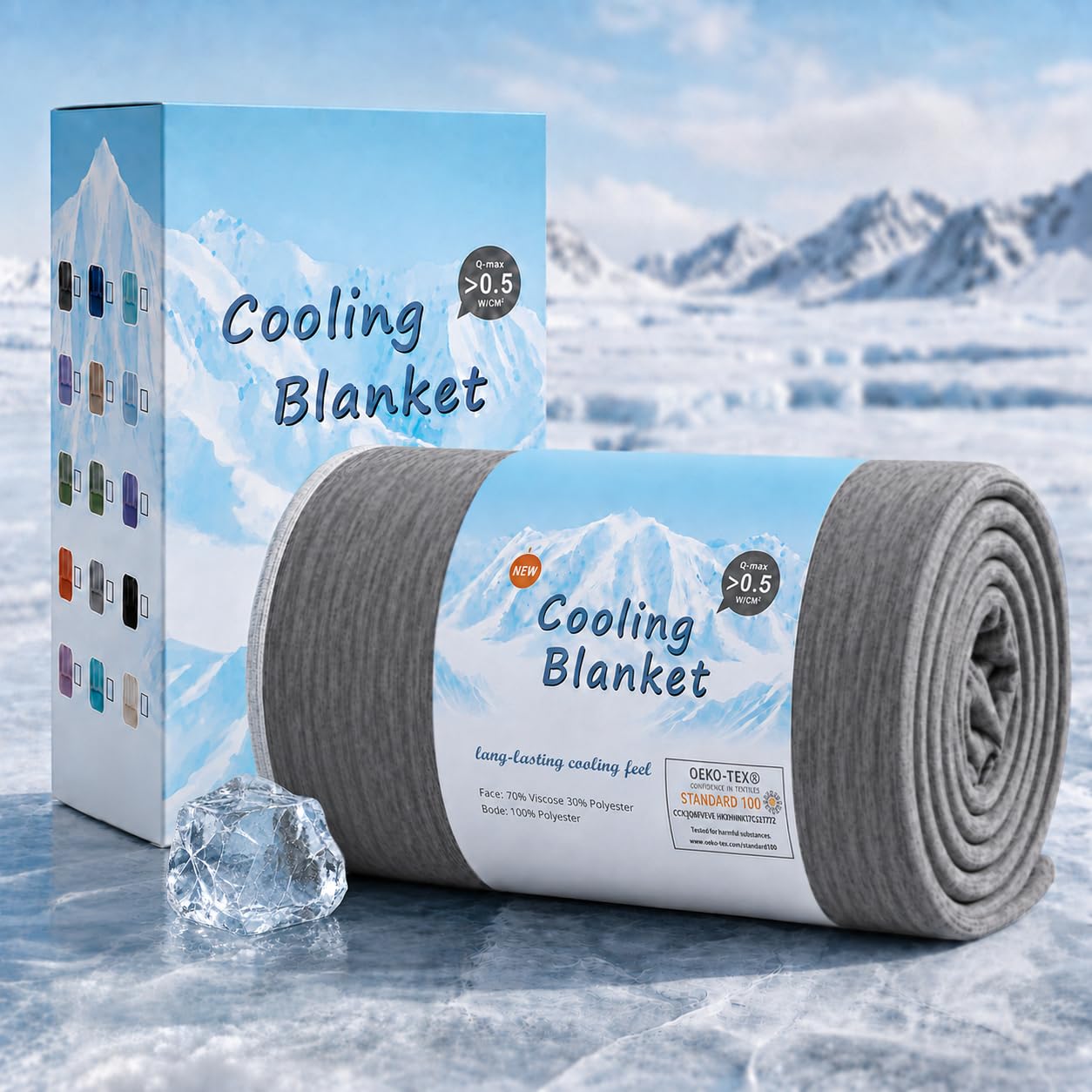 Photo 1 of Topcee Cooling Blanket 60"x90"