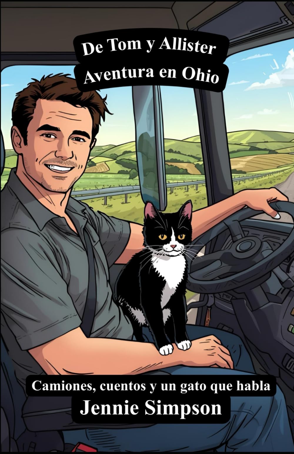 De Tom y Allister Aventura en Ohio: Camiones, cuentos y un gato que habla