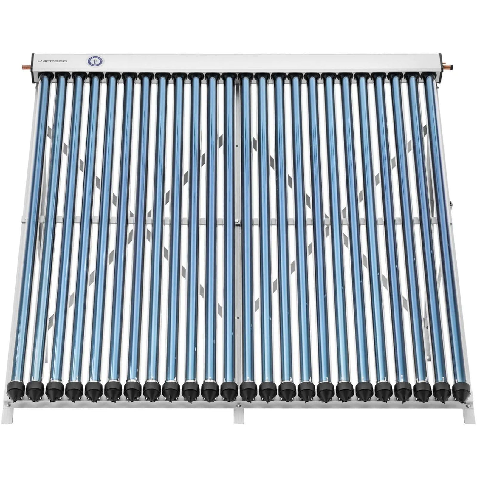 UNI_STC_03 Colector solar de tubos Energía térmica solar 24 tubos 200 - 240 L 1.92 m² -45 - 90 °C Placa solar de tubos
