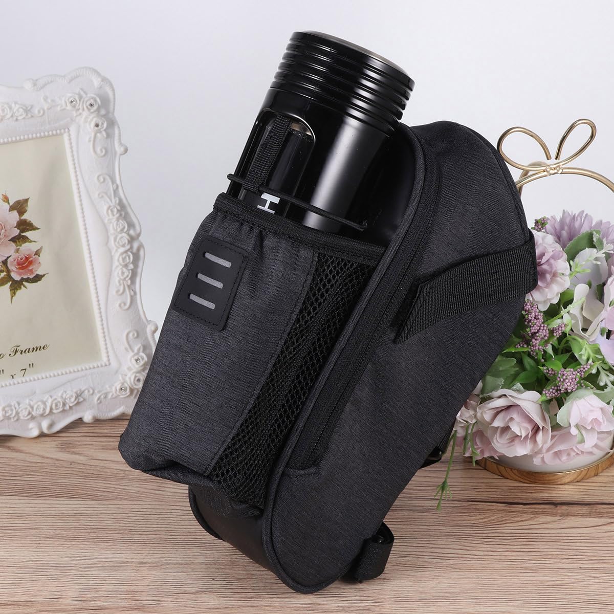 Toddmomy Bolsa de de Bicicleta Exterior alforjas para portaequipajes Trasero de Bicicletas Largo cesto Bolsa de Bicicleta Multifuncional Bolsa portabicicletas Black