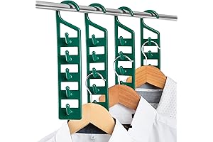 CraftyCrocodile Multipurpose Closet Hanger