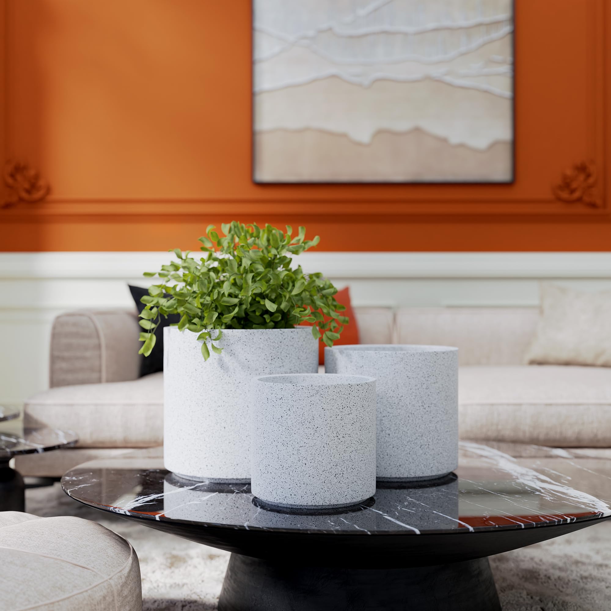 YUCCABE Fox Planter - Durable Outdoor Flower Pots -24