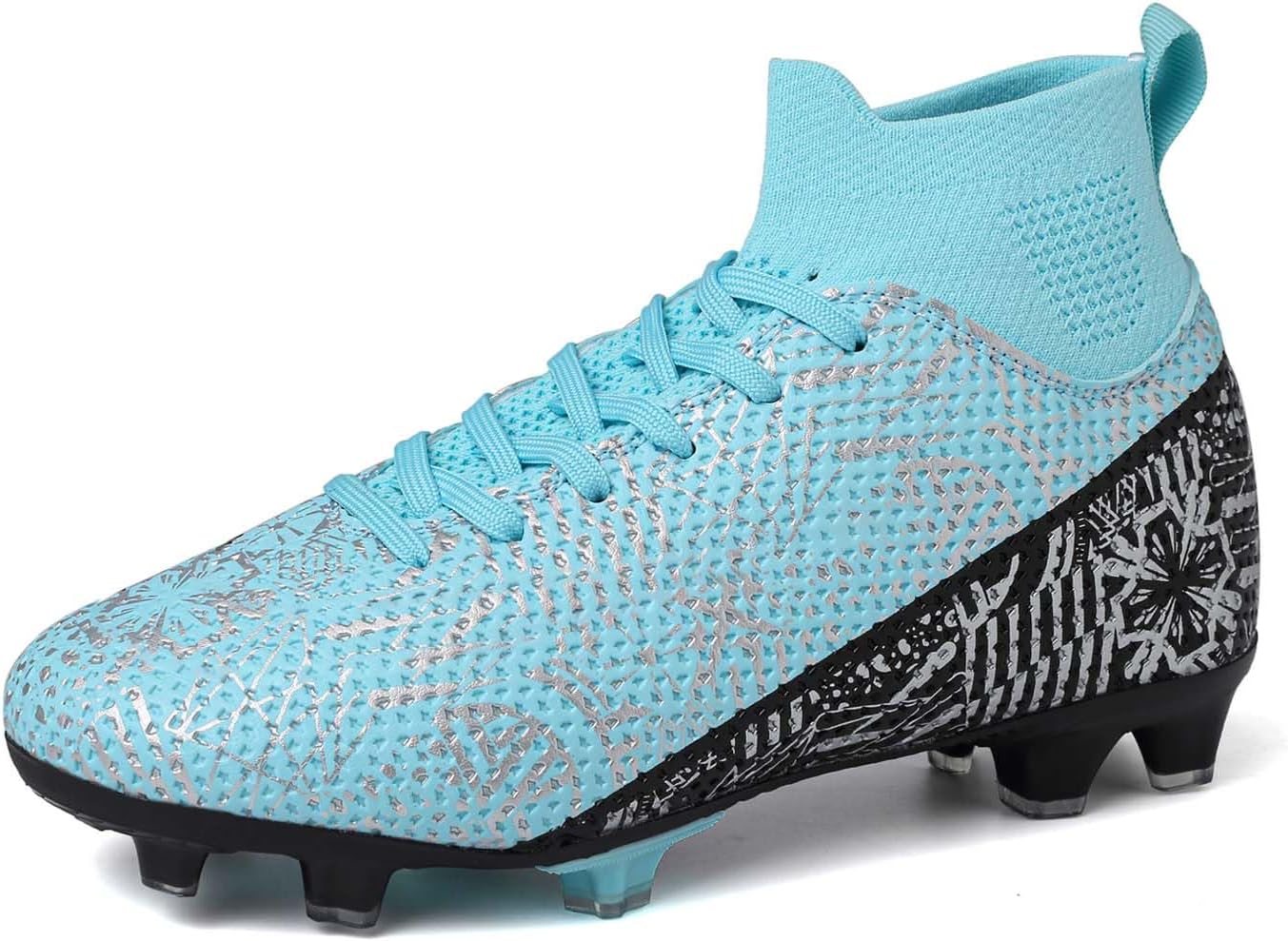 RDYLBU Kids Soccer Cleats Boys Girls Football Cleats Turf Soccer Shoes AG/FG