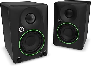 Mackie CR3.5 3.5-Inch Powered Studio Monitors, Pair with Tone Knob and Desktop/Bookshelf Mode