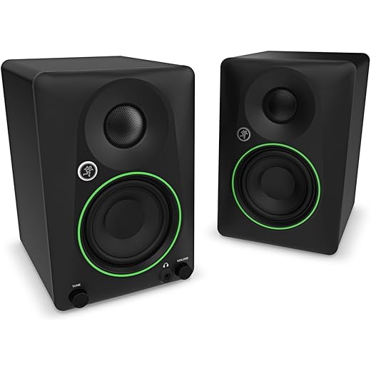 Mackie CR3.5 Powered Studio Monitors 3.5-inch