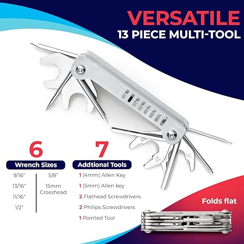 Miniatura 8 de Kit Save-A-Dive definitivo: juego de reparación y mantenimiento de buceo todo en uno con 60 juntas tóricas, multiherramienta, piezas de repuesto y
