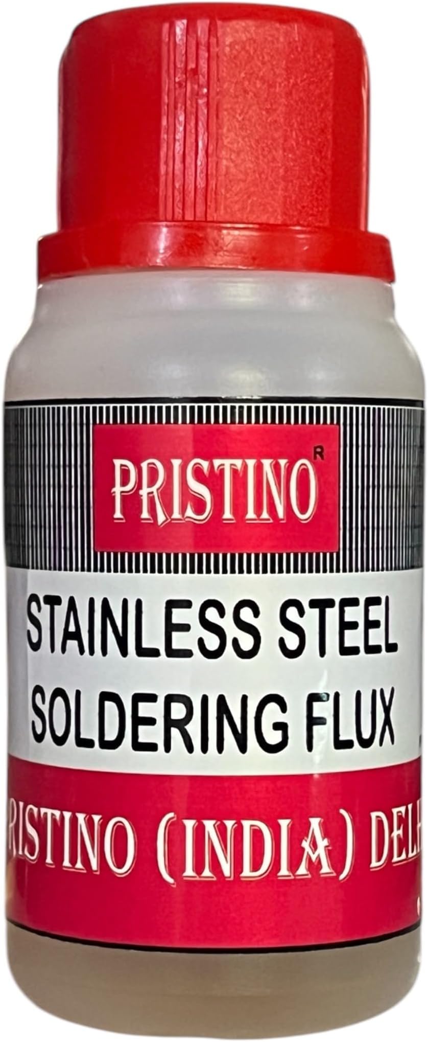 PRISTINO® Stainless Steel & Multi Metals Soldering Flux for Soldering and Desoldering for Stainless Steel, Lithium-ion Battery, Copper, Brass, Nickel, Zinc, Tin, Galvanized Iron - 1 Pack 100gm