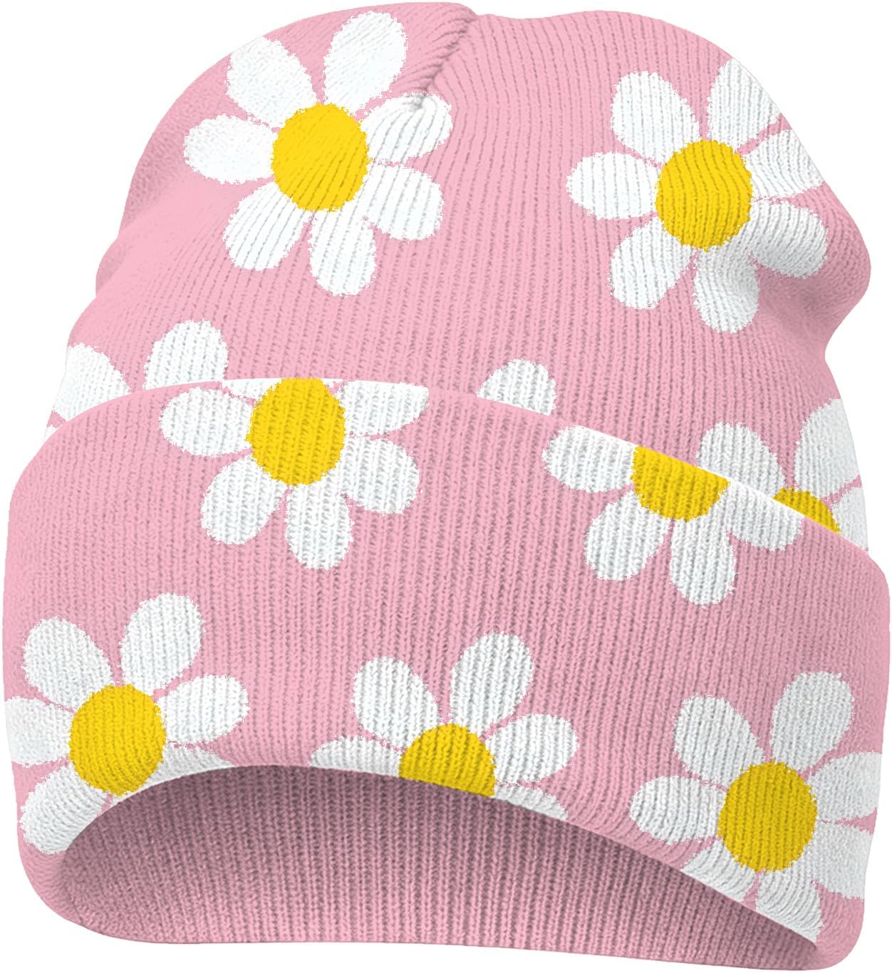 Kids Beanie Knit Hat Thick Warm Winter Beanies Caps for Toddler Boys Girls Outdoor Aesthetic Cute