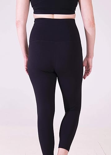 Miniatura 2 de Ingrid & Isabel Active Postparto Legging wCompresión para Recuperación Negro