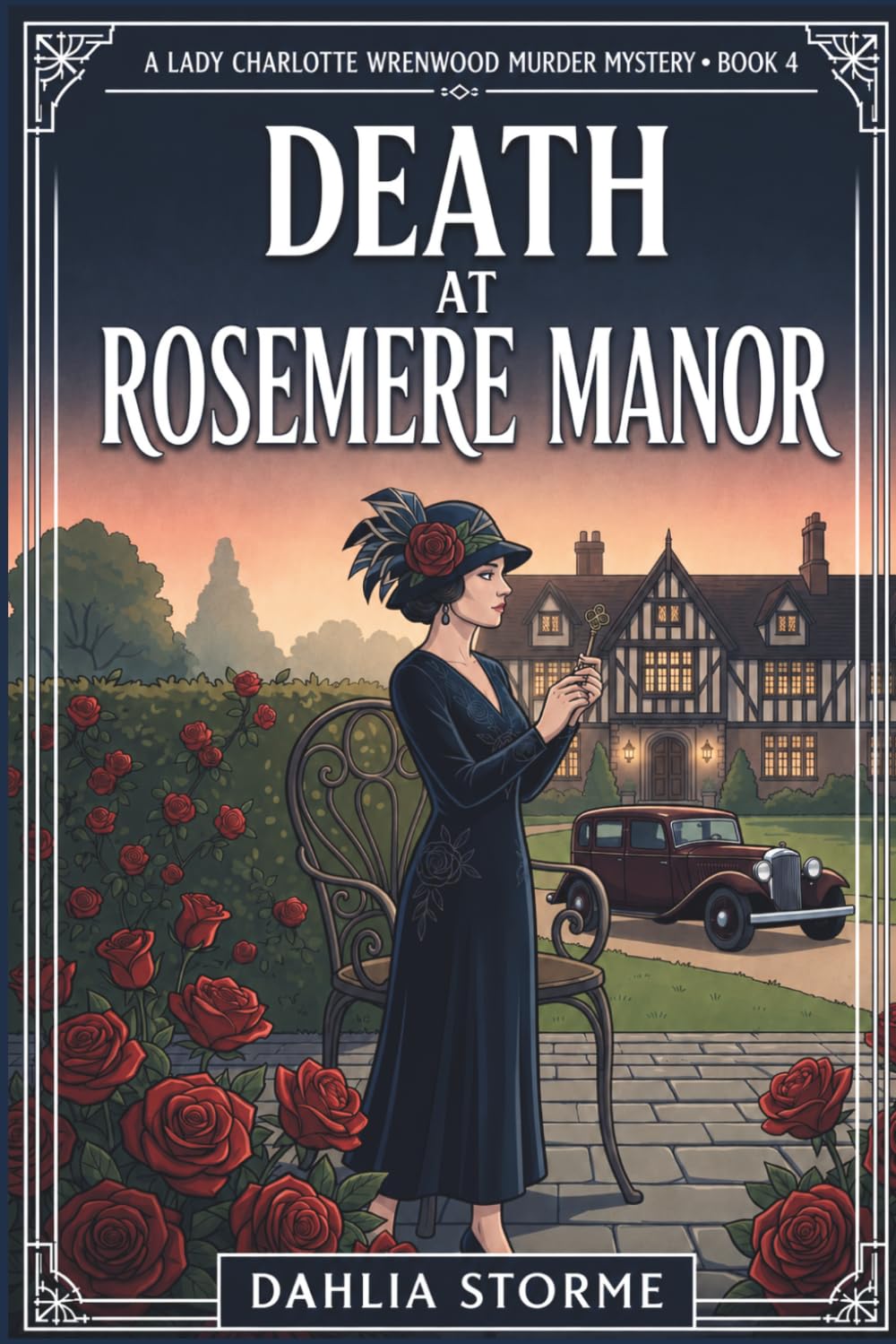 DEATH AT ROSEMERE MANOR: A 1920s Historical Cozy Mystery (Lady Charlotte Wrenwood Murder Mysteries)