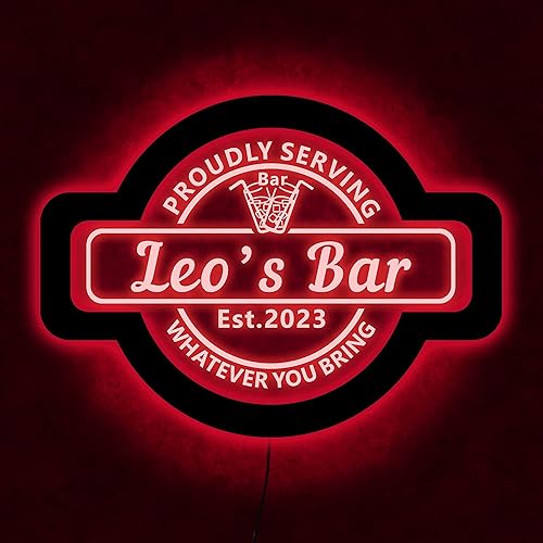 Miniatura 3 de Letrero de Luz de Neón Personalizado y Personalizable, Letrero LED para Bar en Casa, Letrero de Neón para Negocio