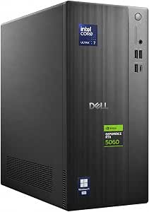 Dell Tower Desktop with Intel Core Ultra 7 265F, NVIDIA RTX 5060, 32GB DDR5, 1TB SSD