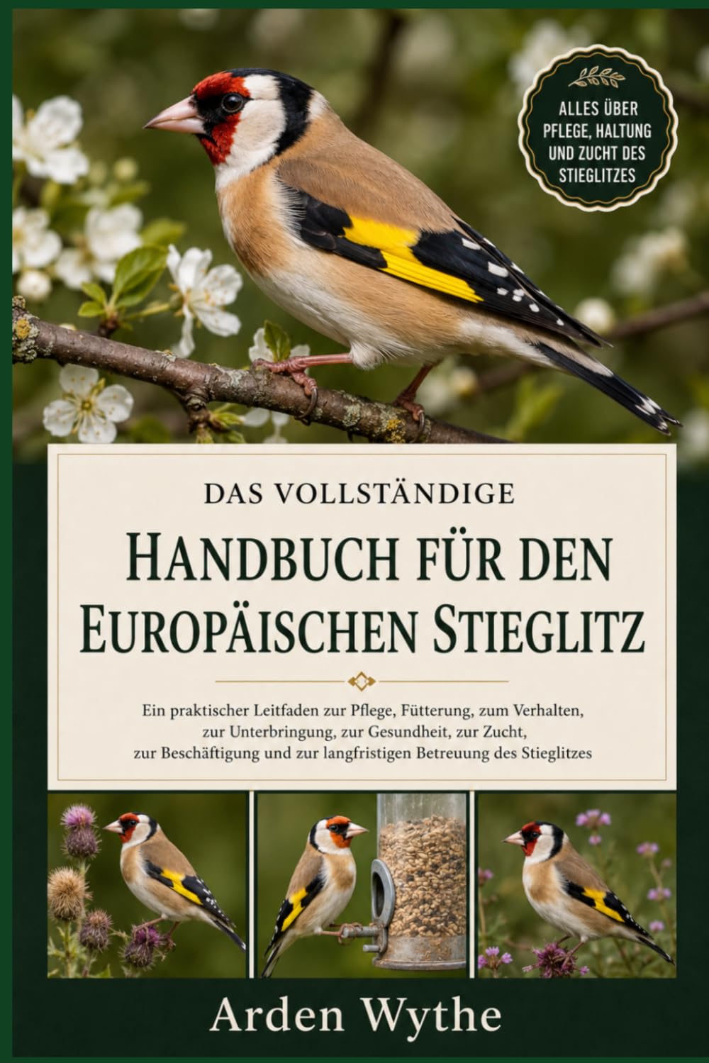 Das vollständige Handbuch für den europäischen Stieglitz: Ein praktischer Leitfaden zur Pflege, Fütterung, zum Verhalten, zur Unterbringung, zur ... zur langfristigen Betreuung des Stieglitzes