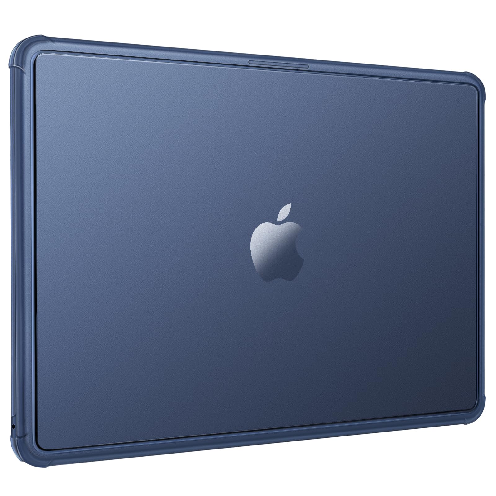 MOSISO Compatible with MacBook Air 13 inch Case M5 2026 M4 M3 M2 2025-2022 | A3449 A3240 A3113 A2681, Scratch-Resistant Shock-Absorbent Reinforced Hard Shell Cover for MacBook Air 13.6 Case, Midnight