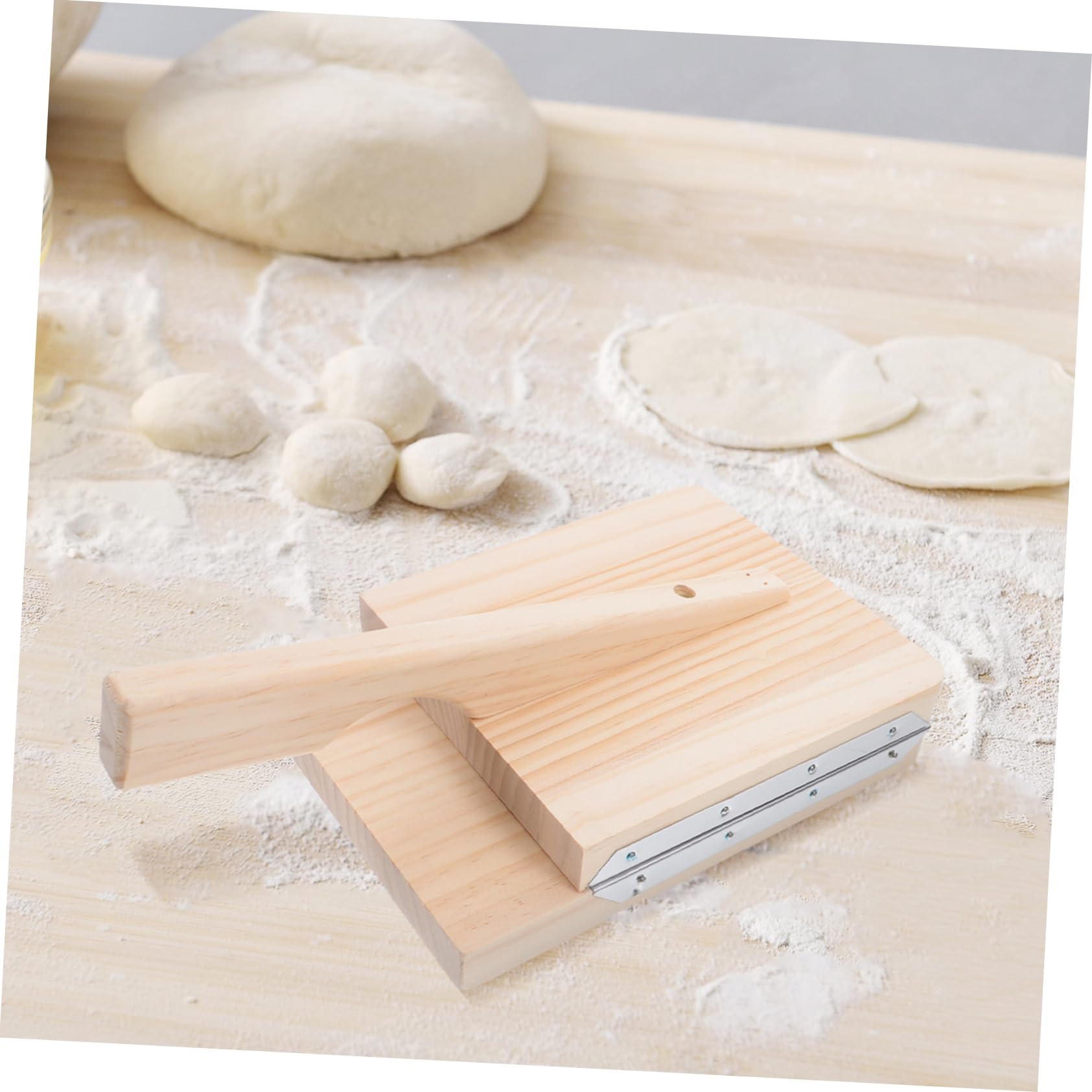 Stampo in Legno per Sfoglia di Ravioli Robusto e Facile da Usare, Pressa Manuale per Pasta, per Cucina Domestica e Preparazione di Gnocchetti