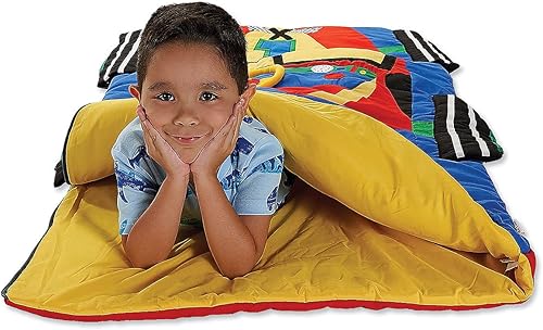 Miniatura 4 de Lillian Vernon Personalized Indoor Sleeping Bag - Kids Sleepover & Napper Sleep Sack - Plush, Cute, & Cozy Cotton Poly Blend - Girls, Boys, &