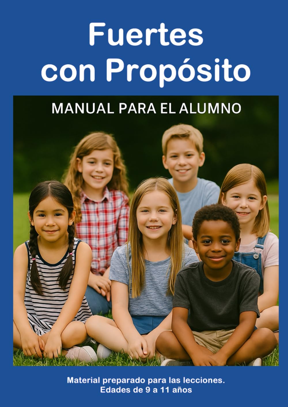 Fuertes con Propósito: Matial para 12 lecciones bíblicas 9 a 11 años Manual del Alumno (El propósito de Dios para los niños)