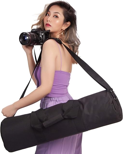 70cm Carrying Case Bag for Light Stand Tripod Photography Photo Studio, Foam Padded Nylon Tripod Bag Storage Bag for Light Stands Umbrella Boom Stands Tripods Monopods