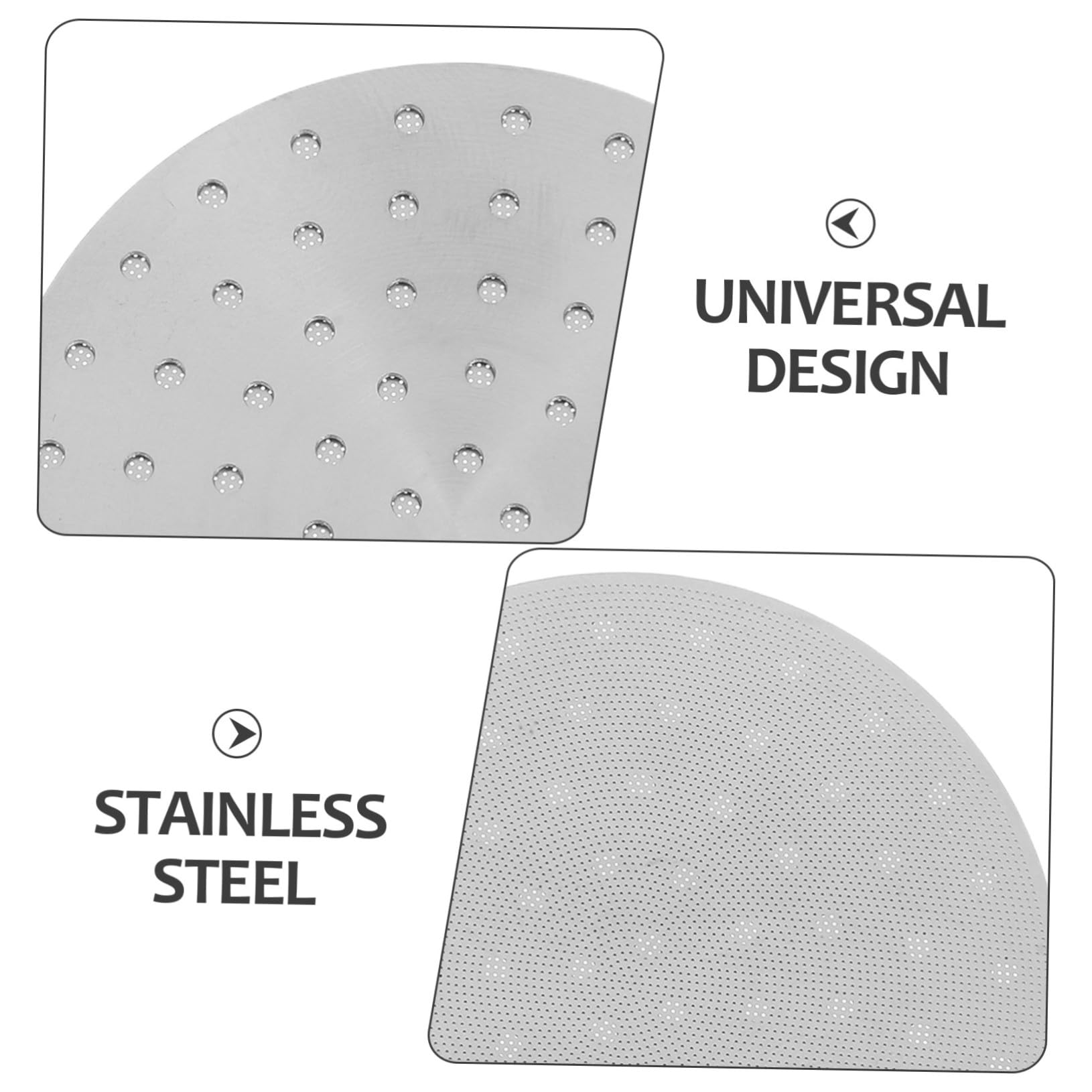 TEHAUX 4 Stück Edelstahl Espresso Puck Screen Wiederverwendbarer Kaffeesieb Metallfilter mit Präzisem Mesh für Gleichmäßige Extraktion Rostfrei Leicht zu Reinigen für Kaffeezubereitung