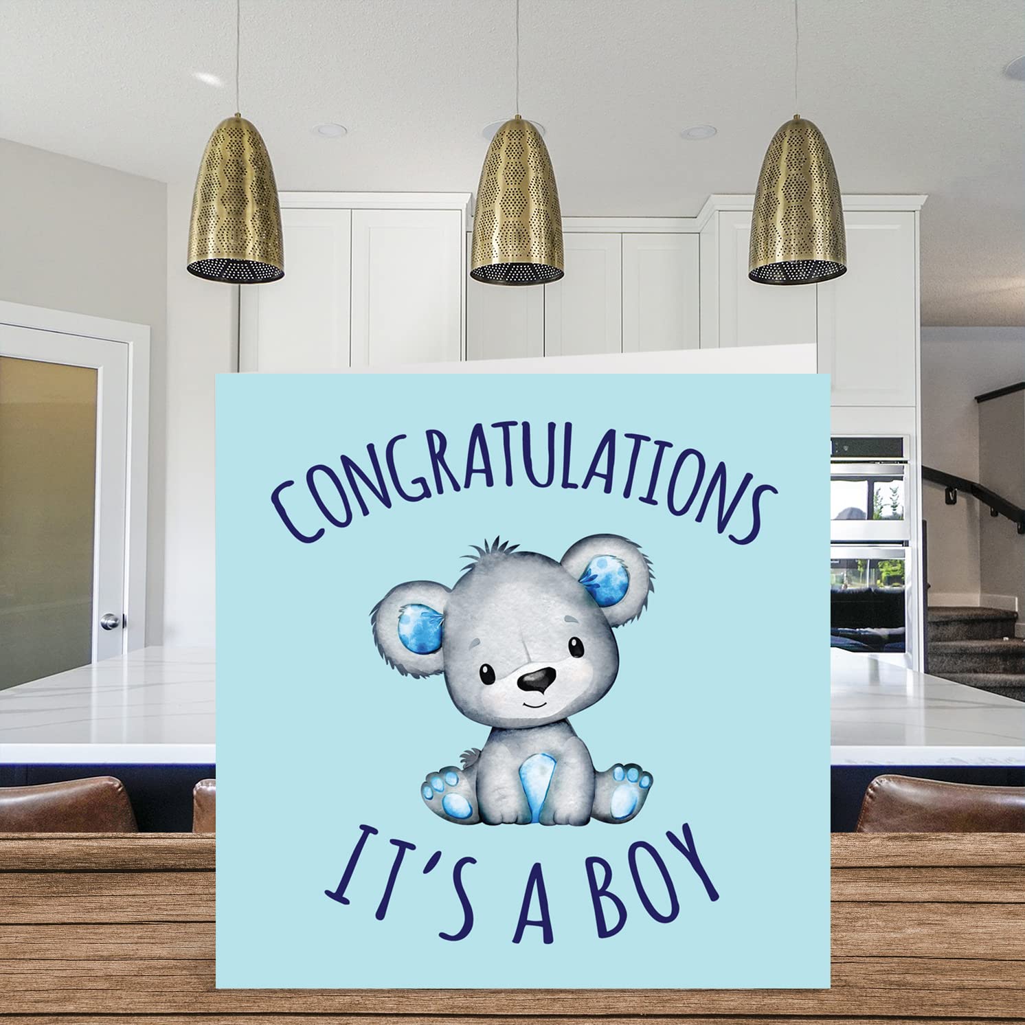 Carte Félicitations Sur La Nouvelle Fourrure Pour Bébé - Cartes