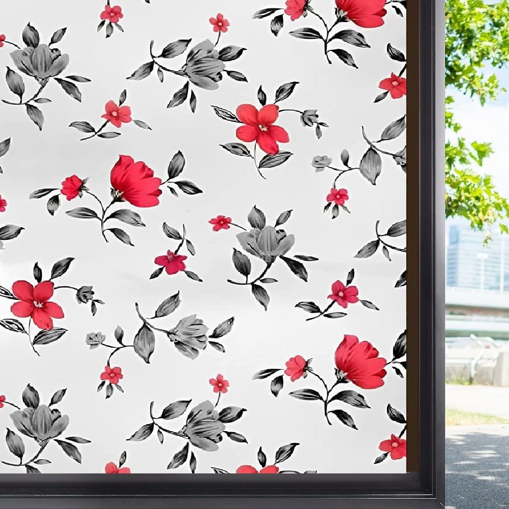 CREATIVE COLORS Window Stickers for Privacy Glass Film Frosting Film Frosted Vinyl Sheets for Front Door Bathroom sidelight Small Windows (B0CLB686Q6) Amazon Price History, Amazon Price Tracker
