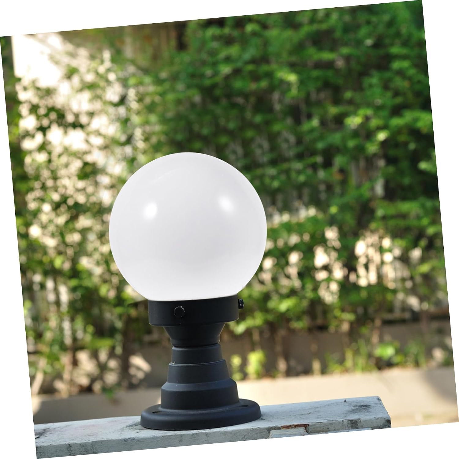 INOOMP Globe Lamp Shade Fixture Post Mount Light Cover for Wall Lamps Easy to Install Decorative Lighting for Indoor and Outdoor Use Reliable and Stylish