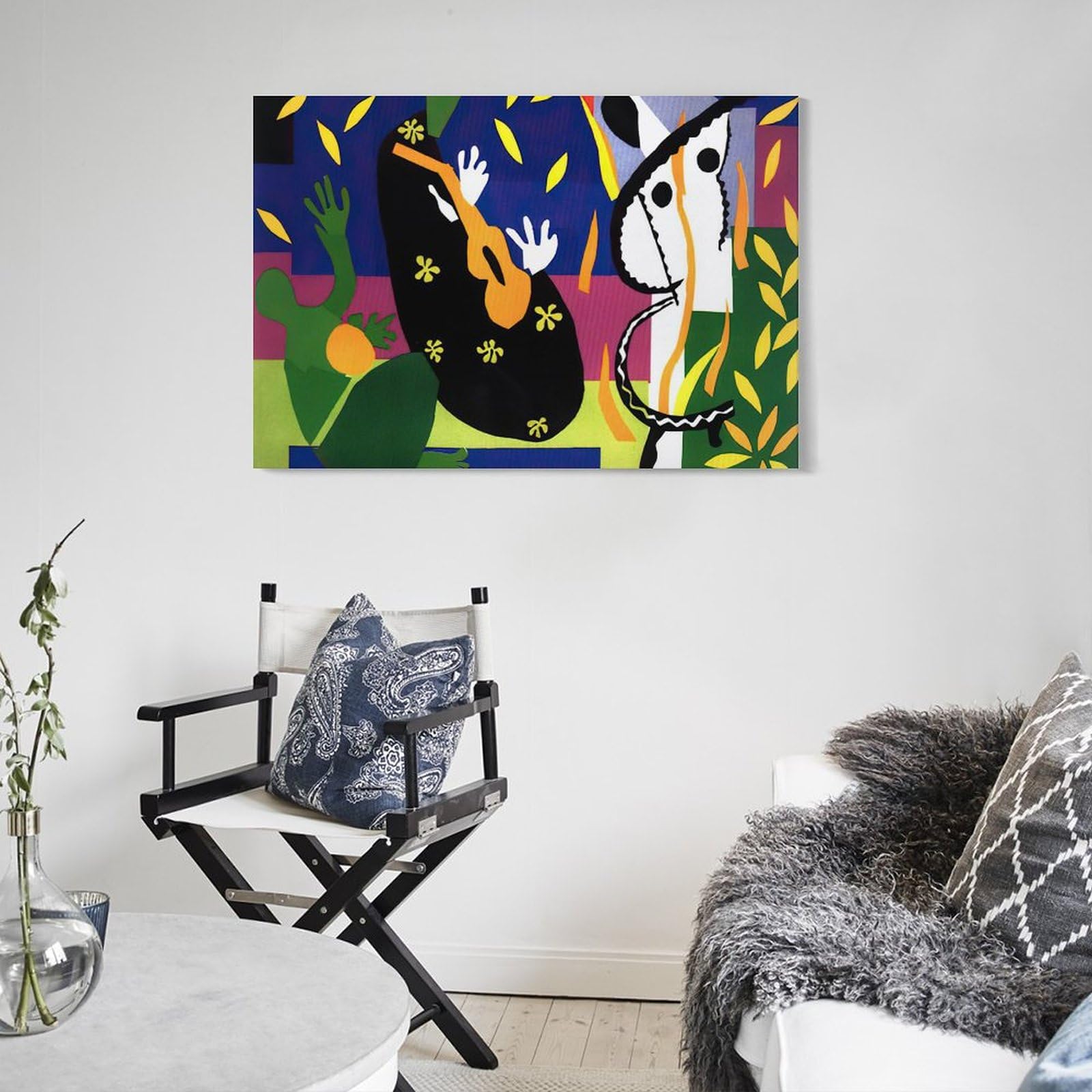 Amazon.co.jp: 画家アンリ・マティス 王の悲しみ ポスター プリント