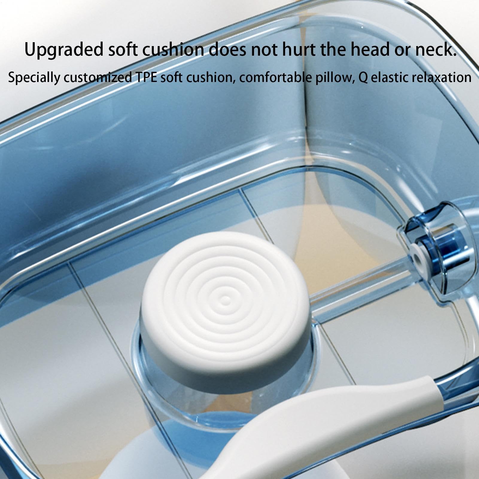 Lavabo para el pelo de la cama - Lavabo para el pelo, accesorios de baño | Estación de champú para discapacitados para cama, lavabo de lavado de cabello y lavabo en casa para personas con discapacidad