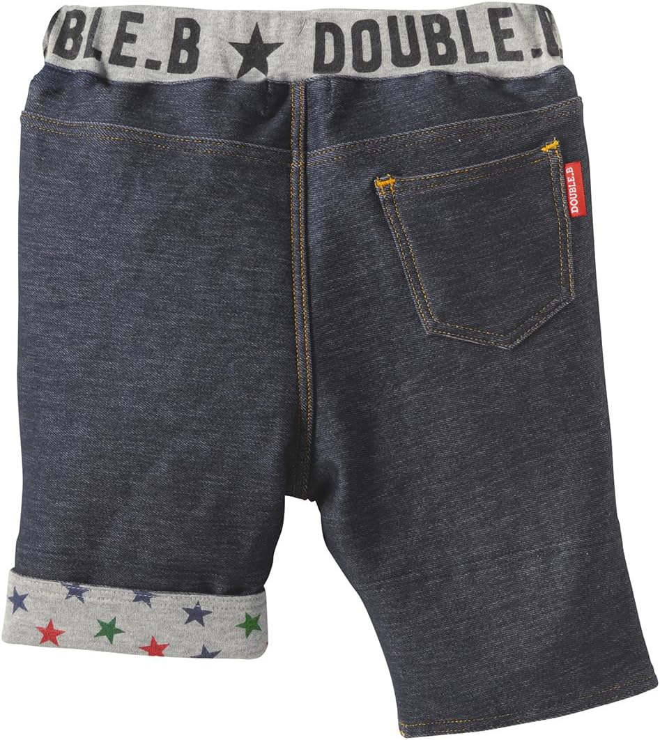 Amazon.co.jp: [ミキハウス] ダブルビー ワンポイント刺繍ストレッチ