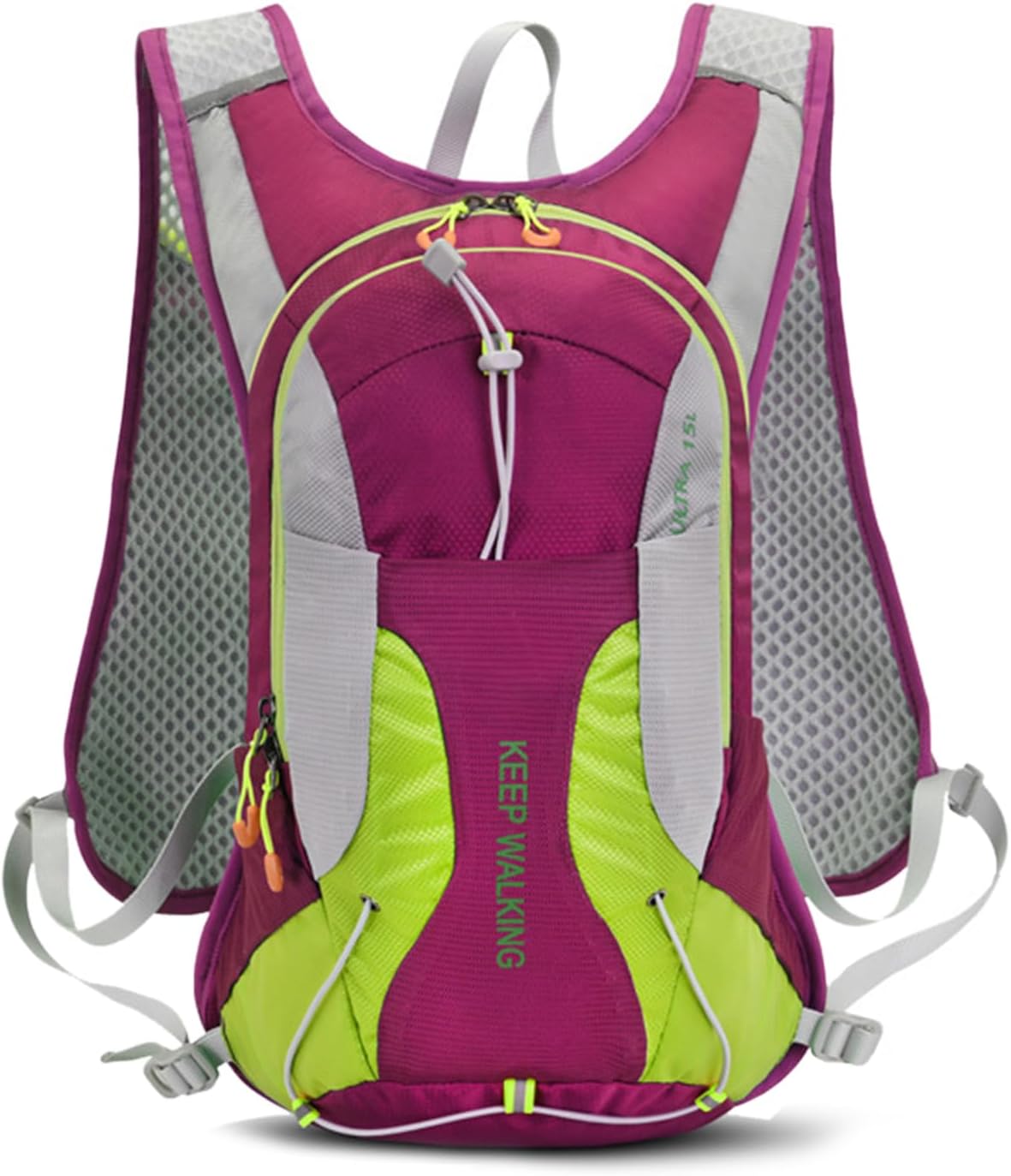 Travel Backpack Reflective Hiking Hydrations Vest Running Lightweight for Camping Running Hydrations Reflective Cycling Hiking