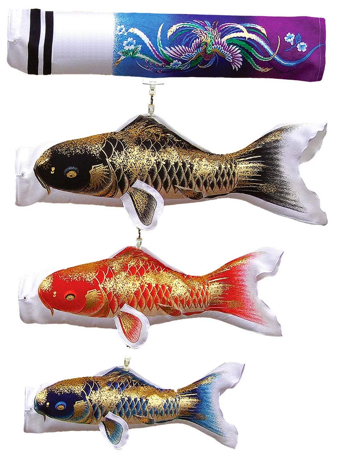新品 積美画 室内用鯉のぼり ちりめん金彩 80cm おおとり吹き流し付 端午の節句 こどもの日 Amazon.co.jp: 東旭 鯉のぼり 室内鯉 積美画 ちりめん金彩 80cm