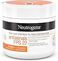 Neutrogena Hidratante Facial Antissinais Face Care Intensive FPS 22, 100g